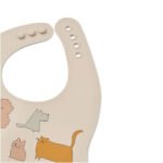 Pack de 2 Babetes Ember em Silicone - Cats and Dogs / Sandy - Image 3