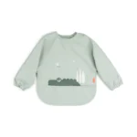 Babete com mangas e bolso Green | Croco