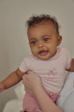 Body Manga Curta |  pink Blossom - Image 2