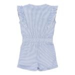 Macacão de Calção | Denim Blue Stripe - Image 3