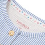Macacão de Calção | Denim Blue Stripe - Image 4