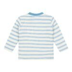 T-Shirt de Manga Comprida | Steel Blue stripe - Image 3