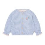 Blusa de Manga Comprida | Denim Blue Stripe