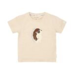 T-Shirt de Manga Curta |Biscuit melange