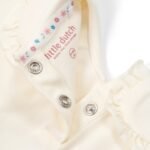 T-Shirt de Manga Curta |Creme - Image 6