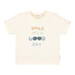 T-Shirt de Manga Curta |Creme