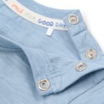 T-Shirt de Manga Curta |Steel Blue - Image 4