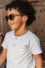 T-Shirt de Manga Curta |Light Blue - Image 6