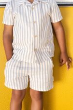 Camisa de Manga Curta | Multi Stripe - Image 6