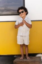 Camisa de Manga Curta | Multi Stripe - Image 7