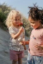 T-Shirt de Manga Curta |Pink Blush - Image 7