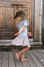 T-Shirt de Manga Curta |Sky Blue - Image 9