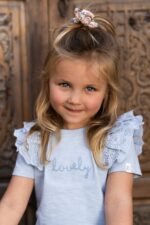 T-Shirt de Manga Curta |Sky Blue - Image 8