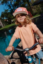 Boné Pala Direita - Peachy Bloom - Hello Hossy - Image 2