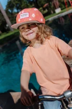 Boné Pala Direita - Peachy Bloom - Hello Hossy - Image 4