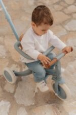 Triciclo Green – Little Dutch – Azul ( 4-em-1) - Image 3