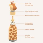 Garrafa Térmica Bestie Girafa - 460ml - Image 5