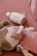 Boneca Bebé Rosa com Alcofa - Image 7