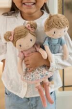 Boneca de Pano Rosa - 35cm - Image 7