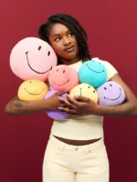 Smiley ECO Corduroy Purple - 13 cm - Image 5