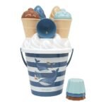 Conjunto Balde de Gelados 14 peças | Ocean World | Little Dutch