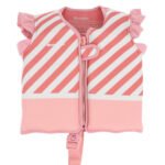 Colete Flutuador de Aprendizagem - Stripes Bloom & Blush | 2 a 3 Anos