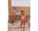 Fato cruzado com folhos – Bloom & Blush | 2 a 3 anos - Image 4