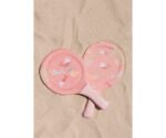 Raquetes de neoprene – Mermaid Cats com bola - Image 2