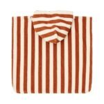 Poncho de praia Ocean World Brown Stripe | One size - Image 2