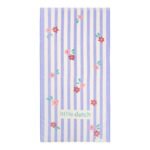 Toalha de praia Dreamy Purple Stripe | 60cm X 120cm