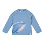 Camisola de banho de manga comprida Ocean Blue