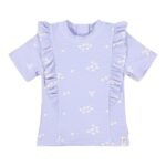 Camisola de banho de manga curta com parte de baixo Dreamy Lavender - Image 2