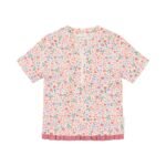 Camisola de banho de manga curta Dreamy Flowerfield