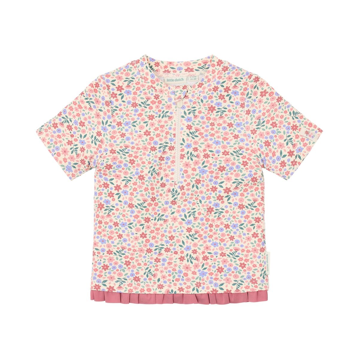short-sleeve-swim-shirt-dreamy-flowerfield-CL26030429-CL26030430-CL26030431-CL26030432-product-1 - Medium Camisola de banho de manga curta Dreamy Flowerfield - Image 1