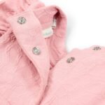 Camisola de banho de manga curta Dreamy Pink Rose - Image 3