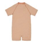 Fato de banho de manga curta Ocean Brown Stripes - Image 2