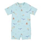 Fato de banho de manga curta Ocean Friends