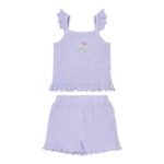 Top and Shorts Dreamy Purple