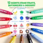 Marcadores Pop Scents | 12 Cores - Image 3