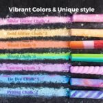 Giz de Rua Rainbow Wow | 24 Cores + 2 suportes - Image 4