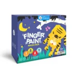 Kit 6 Cores Pintar com os Dedos e acessórios - Magic Box