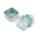 Conjunto de 3 Caixas Snack Green | Happy Clouds - Image 2