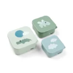 Conjunto de 3 Caixas Snack Green | Happy Clouds