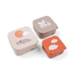 Conjunto de 3 Caixas Snack Powder | Happy Clouds