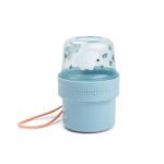 Recipiente Snack 2 em 1 To Go S Blue | Tiny Farm | 300 ml