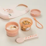 Recipiente Snack 2 em 1 To Go S Powder | Tiny Farm | 300 ml - Image 3