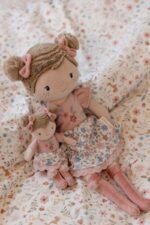 Boneca de Pano Rosa | 10 cm - Image 4
