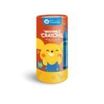 Lápis de Cera Laváveis | 16 Cores