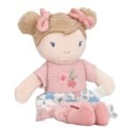 Boneca de Pano Rosa | 10 cm