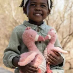 Peluche Flamingo | Rosa | 35 cm | Safari Friends - Image 4